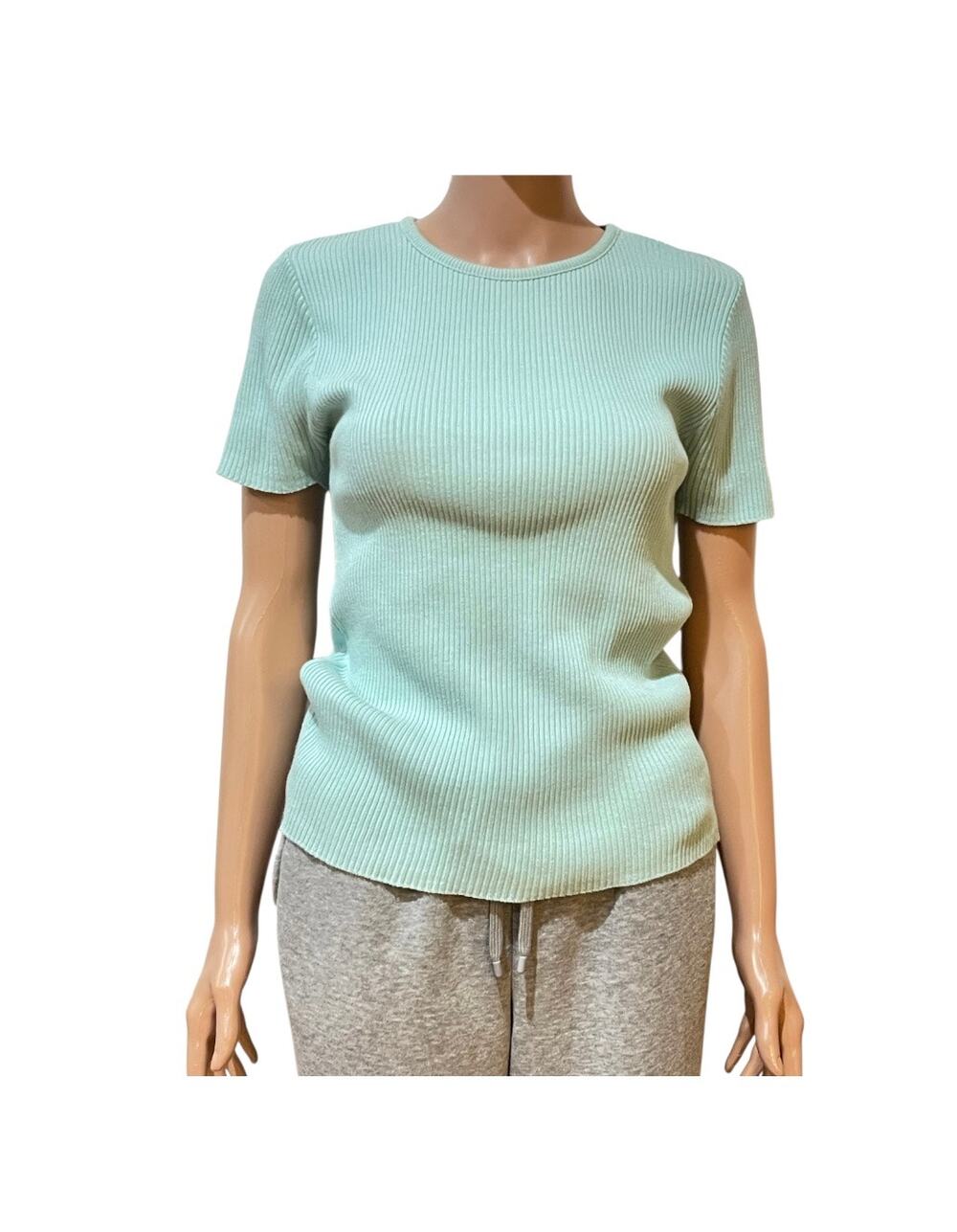 Behar new york  knit sweater teal small Women’s Top